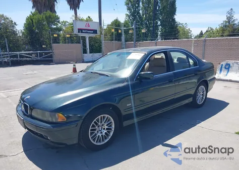 2001 BMW 530Ia z USA, uszkodzony, nr VIN WBADT63431CF08716
